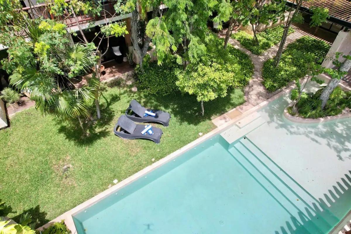 Suit Next To The Common Top Roof Exclusive Building Kingsize Bed 2 Super Pools, Gym, Grill Tulum Bagian luar foto